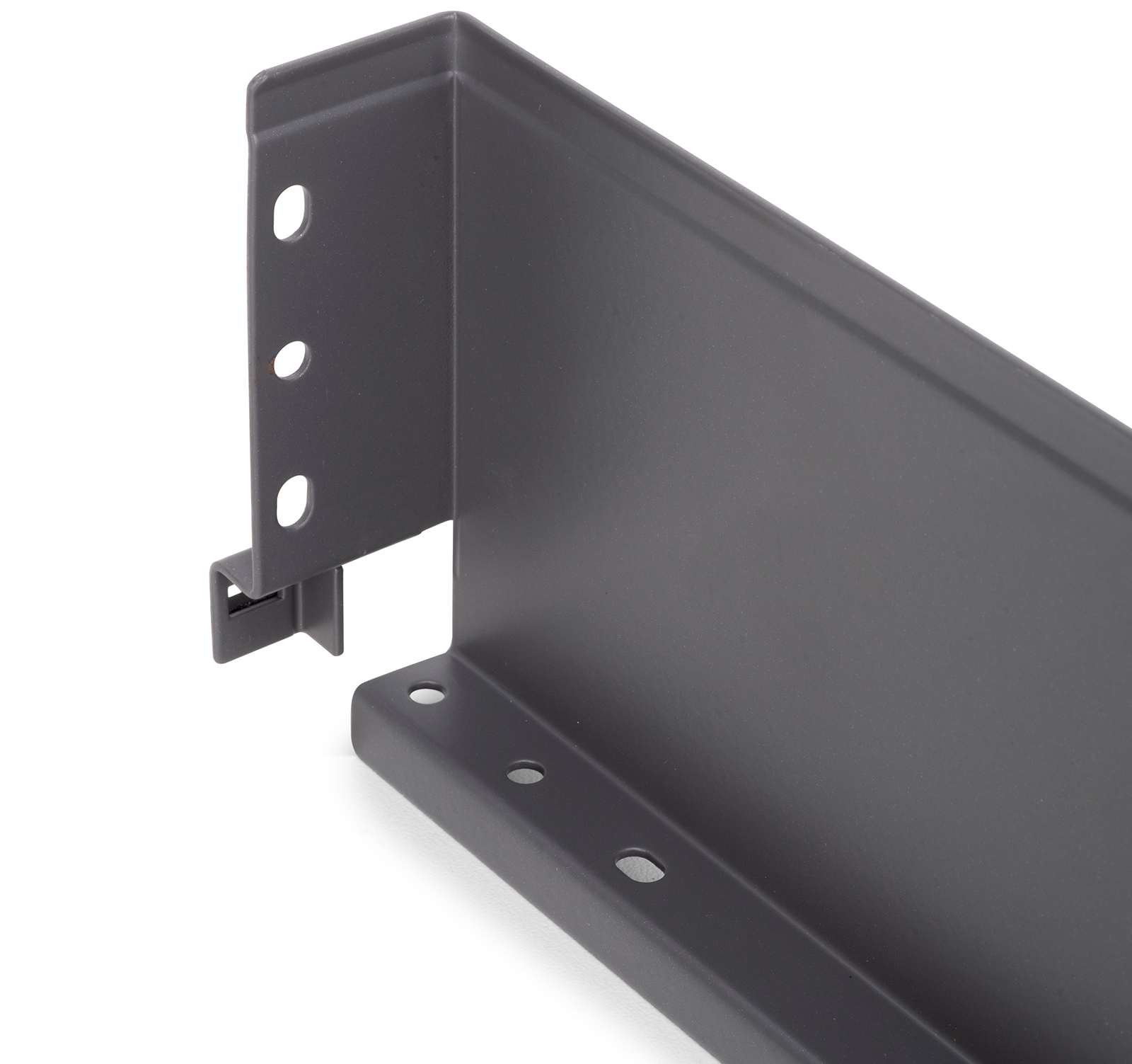 Schubkasten Set, mit extra dünnen Zargen, Höhe: 88 mm (3-15/32″), Oberfläche: anthrazitgrau, 500 mm (19-11/16″), Ausführung: Teilauszug mit Soft-Close, 3275435. Schubladenset für Küchenmöbel und vieles mehr, von EMUCA – Bild 7