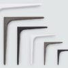2 Stück hochwertiger Schwerlastmontagewinkel, Tragkraft: 50 kg (111 lbs), Oberfläche: weiß, 180,5 mm (7,2″), BTK-180W. Schwerlastregalwinkel für Tablar, Trennwand, Regal, Fachboden, Eckverbindung und viel mehr, von Sugatsune / LAMP® (Japan) – Bild 5