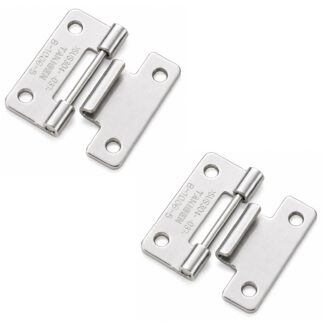 2 Stück hochwertiges Steckscharnier, B-1006-5, Höhe: 30 mm, von TAKIGEN, Tragkraft: 2 kg (5 lbs). Produktbild