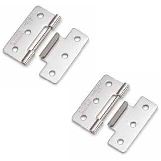 2 Stück hochwertiges Steckscharnier, B-1006-4, Höhe: 36 mm, von TAKIGEN, Tragkraft: 3 kg (7 lbs). Produktbild