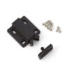 Nicht magnetischer Druckschnäpper MC-28 von SUGATSUNE / Lamp (Japan). Türöffner Federschnapper, automatischer Touch-Latch für Möbel zum Schrauben mit Gegenstück und Schrauben