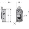 Hochwertiger Klapphaken mit Soft-Close Funktion. Selbst klappender gedämpfter Kleiderhaken NF-47D-DGR von Sugatsune / LAMP® (Japan) – Bild 2