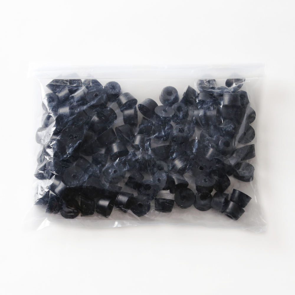 Stellfuß, Gummi, Packung à 100 Stk. K-20-P100, von Sugatsune / LAMP (Japan) – Bild 2