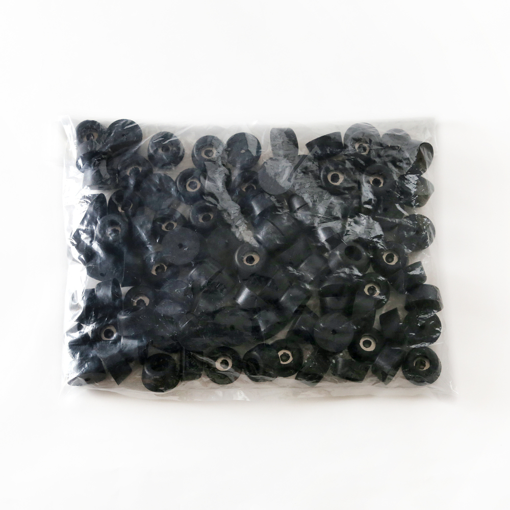 Stellfuß, Gummi, Packung à 100 Stk. K-29-P100, von Sugatsune / LAMP (Japan) – Bild 2