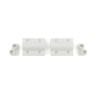 Mini-Scharnier, gedämpft, selbstöffnend HG-JHS9-S-WT, von Sugatsune / LAMP (Japan)
