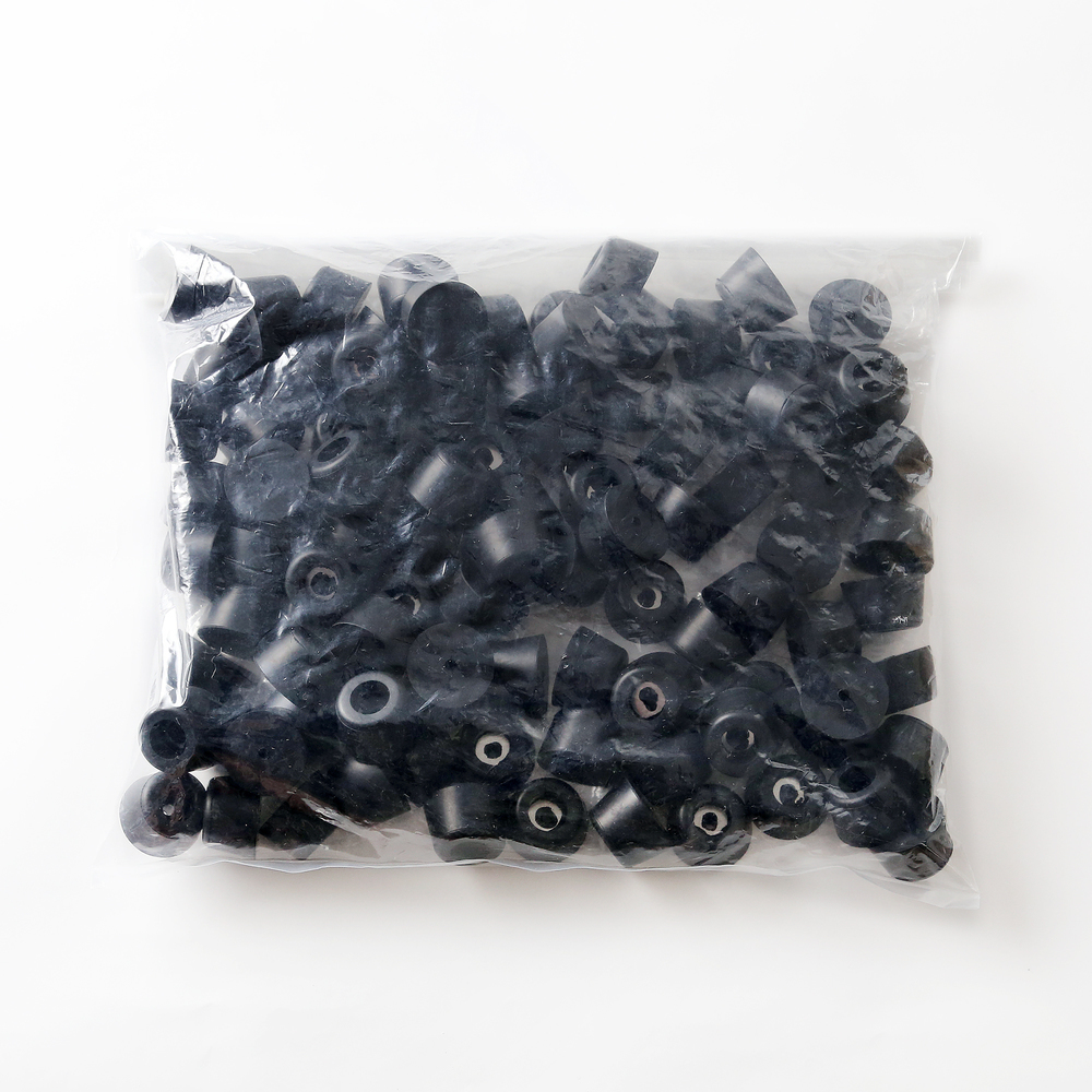 Stellfuß, Gummi, Packung à 100 Stk. K-30-P100, von Sugatsune / LAMP (Japan)