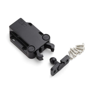 Nicht magnetischer Druckschnäpper MC-37F-BK, von Sugatsune / LAMP (Japan)