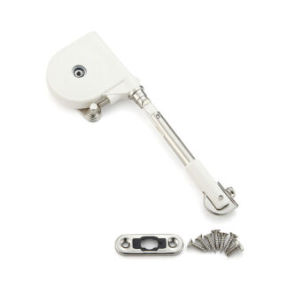 Soft-down-Klappenbeschlag, kurzer Arm SDS-C100W-TV, von Sugatsune / LAMP (Japan)