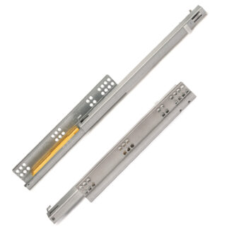 Unterflurführungen, Tragkraft: 25 kg (56 lbs), 500 mm (19-11/16″), Ausführung: Teilauszug mit Push-to-open, 3123505. Hochwertige Unterflurauszüge für Holzschublade, Holztablar und vieles mehr, von EMUCA