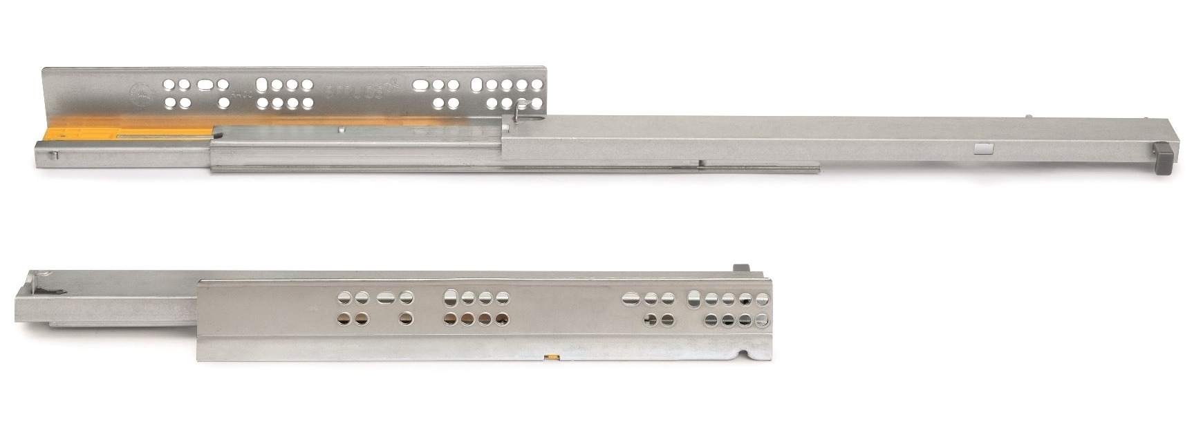 Unterflurführungen, Tragkraft: 30 kg (67 lbs), 300 mm (11-13/16″), Ausführung: Vollauszug mit Soft-Close, 3124105. Hochwertige Unterflurauszüge für Holzschublade, Holzschubkasten, Holztablar und vieles mehr, von EMUCA – Bild 6