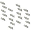 20 Stück robuster Verbindungsbolzen für Bohrung ⌀6 mm, aus Zamak, 8 mm (5/16″), 8084001. Stabiler Exzenterstift für Möbelverbindung und viel mehr, von EMUCA