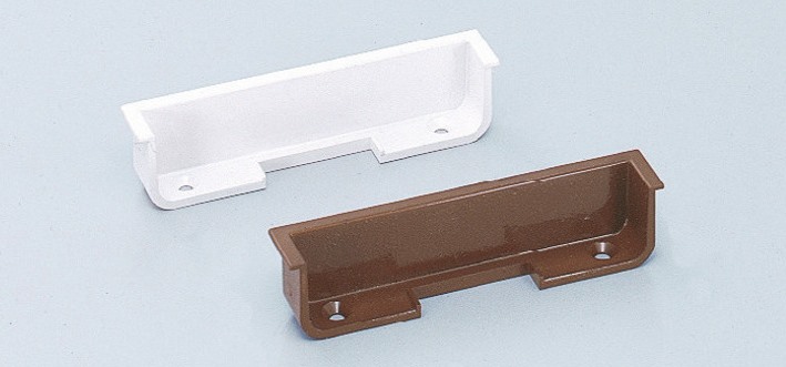 Versteckter Druckknopfriegel-Griff, Oberfläche: weiß, AK-60WT und AK-C60WT. Praktischer Sicherheitsriegel-Griff für Yacht-Innenausbau, Wohnmobil-Ausbau, Caravan-Möbel, Camper und vieles mehr, von Sugatsune / LAMP® (Japan) – Bild 3