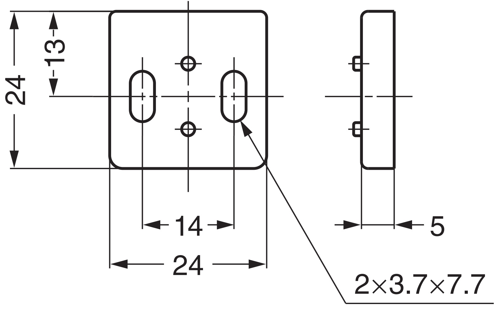 Versteckter Druckknopfriegel-Griff, Oberfläche: weiß, AK-60WT und AK-C60WT. Praktischer Sicherheitsriegel-Griff für Yacht-Innenausbau, Wohnmobil-Ausbau, Caravan-Möbel, Camper und vieles mehr, von Sugatsune / LAMP® (Japan) – Bild 4