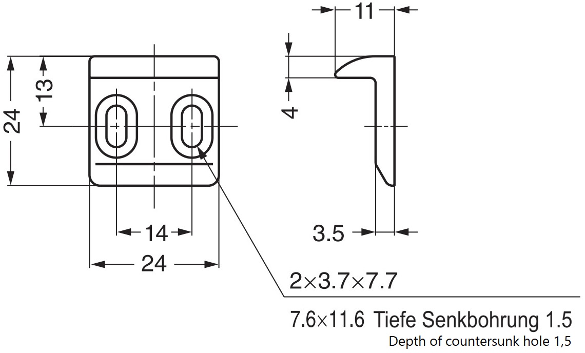 Versteckter Druckknopfriegel-Griff, Oberfläche: weiß, AK-60WT und AK-C60WT. Praktischer Sicherheitsriegel-Griff für Yacht-Innenausbau, Wohnmobil-Ausbau, Caravan-Möbel, Camper und vieles mehr, von Sugatsune / LAMP® (Japan) – Bild 5