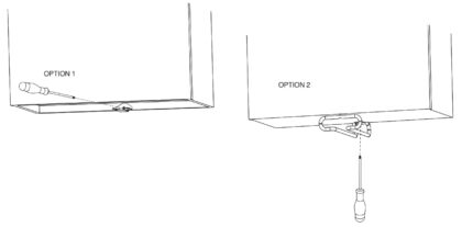 Hochwertiger Weinglashalter 8930111, 410 mm (16-9/64″) von EMUCA, verchromt. Montagezeichnung