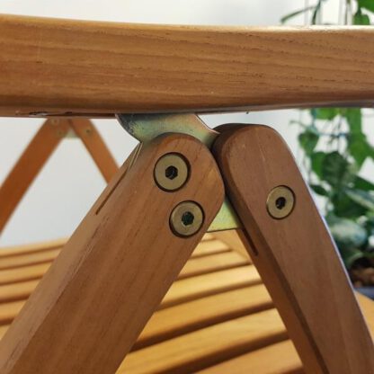 2 Stück wetterbeständige Sperrklinke, aus robustem Stahl, Oberfläche: verzinkt, gelb, 04.05.015-2 (04.05.015). Klinkenhebel für Gartenliege, Liegestuhl, Sonnenliege, Outdoor-Möbel, Terrassenmöbel, Gartenmöbel und viel mehr, von SISO Denmark – Bild 9