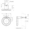 ZweiL® Edelstahl-Möbelknopf, 48 mm (1,9″) ZL-1910. Hochwertiger massiver Möbelgriffknopf aus feinstem Edelstahl V4A (SUS316) für exklusive Raumgestaltung und hochwertige Einrichtungen von Sugatsune / LAMP® (Japan) – Bild 3